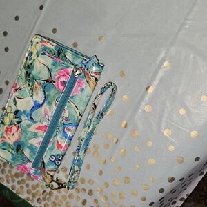 Floral Wristlet Clutch